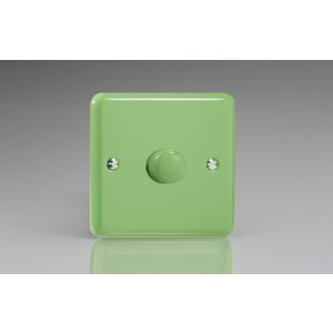 HY0.BG [WY1.BG + MH0] Varilight non-dimming 'Dummy' Series switch 1 Gang 0-1000 Watt Lily Beryl Green