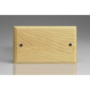 XADB-S2W Double Blank Plate Kilnwood Classic Wood Ash