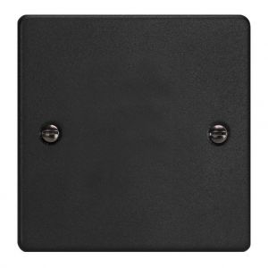 XDESB.MB Varilight Single Blank Plate Essential Matt Black Finish