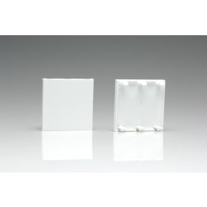 DDBW (DG) Varilight Double Blank Module in White. Use with Varilight DataGrid Plates