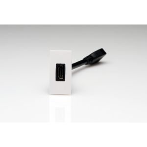 DHDMIW Varilight High Def 1.4 Multimedia Connection insert White. Use with Varilight DataGrid Plates