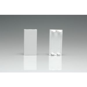 DSBW Varilight Single Blank Module in White. Use with Varilight DataGrid Plates