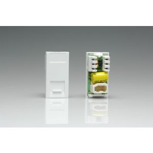 DTMW Varilight Telephone Master Module in White. Use with Varilight DataGrid Plates