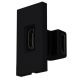 DHDMIAB Varilight High Def 1.4 Multimedia Connection Angled Adapter insert Black. Use with Varilight DataGrid Plates