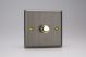 HY1.AB Varilight V-Dim Series 1 Gang, 1 Way Only, 60-400 Watt Dimmer Urban Antique (Brushed) Brass Effect