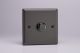 IPP701 Varilight V-Plus Series 1 Gang 60-700 Watt/VA Dimmer Graphite 21 Effect Finish