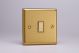 JBES001 Varilight V-Pro Multi Point Tactile Touch Slave (MP Slave) Series 1 Gang Unit for use with V-Pro Multi Point Remote Master Dimmers Classic Brushed Brass Effect