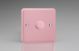 JYS1.RP [WY1.RP + MJS] Varilight V-Pro Smart Series 1 Gang Companion Controller (For Both Supla WiFi and Non-WiFi) use only with a Smart Master to create Multi-Way Dimming, Lily Rose Pink