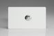 KDQDP601S [WDQD1S + MKP600] Varilight V-Com Series 1 Gang 40-600 Watt Leading Edge LED Dimmer Screwless Premium White Plastic