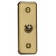 XBAT1 Varilight 1 Gang, 1 or 2 Way 10 Amp Toggle Architrave Switch, Brushed Brass Effect