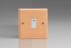 XBE20NW-S2W 1 Gang 20 Amp Double Pole Switch with Neon Kilnwood Classic Wood Scandic Beech with White Switch