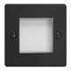 XDEG2.MB Varilight 2 Gang Data Grid Face Plate For 2 Data Module Widths Essential Matt Black Finish