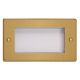 XDEG4.BB Varilight 4 Gang Data Grid Face Plate For 3 or 4 Data Module Widths Essential Brushed Brass Finish