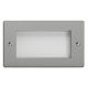 XDEG4.BS Varilight 4 Gang Data Grid Face Plate For 3 or 4 Data Module Widths Essential Brushed Steel Finish