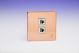 XEYRJ12.12S.AC Varilight Euro Fixed Range 2 Gang RJ12 Socket for European, Irish, International, telephone and other RJ12 applications European Screwless CU29 Raw Copper