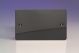 XFIDB Varilight Double Blank Plate Ultra Flat Iridium Black (Gloss) Effect Finish