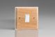 XLK1W-S2W 1 Gang 10 Amp Switch Kilnwood Classic Wood Limed Oak with White Switch