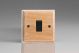 XLK20B-S2W 1 Gang 20 Amp Double Pole Switch Kilnwood Classic Wood Limed Oak with Black Switch