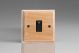 XLK20NB-S2W 1 Gang 20 Amp Double Pole Switch with Neon Kilnwood Classic Wood Limed Oak with Black Switch