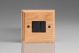 XO2B-S2W 2 Gang 10 Amp Switch Kilnwood Classic Wood Light Oak with Black Switch