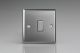 XT1D Varilight 1 Gang 10 Amp Switch Classic Brushed Steel with Brushed Steel Switch