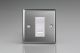 XTGRJ456W [XTG1 + Z2GRJ456W] Varilight 1 Gang White Cat6 Networking Socket Classic Brushed Steel