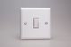 XY1W.CW Varilight 1 Gang 10 Amp Switch Urban Powder Coated Chalk White Finish with White Switch