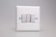 XY3W.CW Varilight 3 Gang 10 Amp Switch Urban Powder Coated Chalk White Finish with White Switches