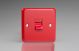 XY45S.PR Varilight 45 Amp Double Pole Cooker Switch Lily Pillar Box Red