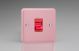 XY45S.RP Varilight 45 Amp Double Pole Cooker Switch Lily Rose Pink