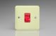 XY45S.WC Varilight 45 Amp Double Pole Cooker Switch Lily White Chocolate