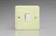 XY7W.WC Varilight 1 Gang Intermediate (3 Way) 10 Amp Switch Lily White Chocolate with White Switch