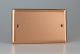 XYDB.CU Varilight Double Blank Plate Urban Polished Copper Coated