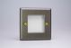 XYG2.AB Varilight 2 Gang Data Grid Face Plate For 2 Data Module Widths Urban Antique (Brushed) Brass Effect Finish