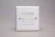 XYGBRSW.CW Varilight 2 Gang White Data Brush Outlet Urban Powder Coated Chalk White Finish