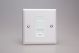 XYGTSW.CW Varilight 1 Gang White Telephone Slave Socket Urban Powder Coated Chalk White Finish