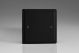 XYSB.MB Varilight Single Blank Plate Urban/Vogue Matt Black Effect Finish