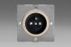 EG4FBN Varilight European Satin Chrome VariGrid 1 Gang 16A Socket with Pin Earth, Flush Design