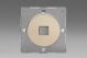 EGD1NVarilight European Satin Chrome VariGrid 1 Gang Keystone EuroData Grid Plate