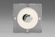 EGJP1Y.MW Varilight European Matt White VariGrid V-Pro Series 1 Gang 1 or 2 Way 0-120 Watt Trailing Edge Dimmer for LEDs