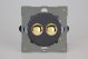 EGP2YV.MB Varilight European Matt Black VariGrid 2 Gang 1 or 2 Way 6A Impulse Switch