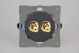 EGT2YV.MB Varilight European Matt Black VariGrid 2 Gang 1 or 2 Way 10A Toggle Switch